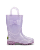 Kids Pearlized Lighted Rain Boot - Lavender - Western Chief