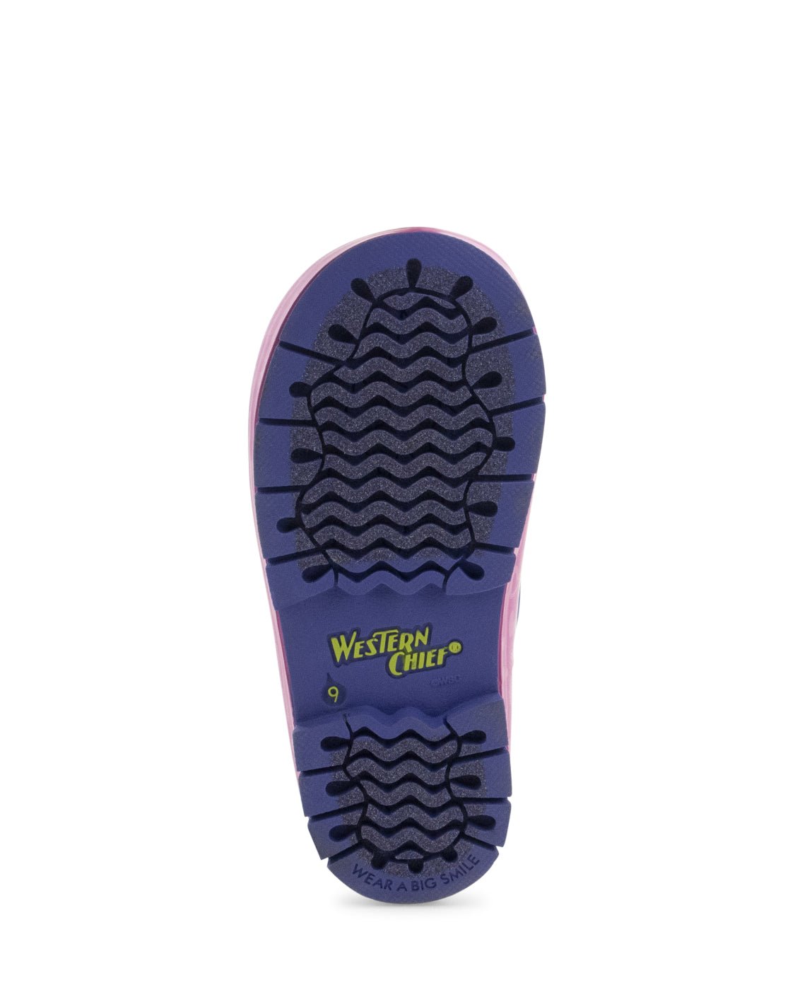 Kids Rainbow Hearts Faux Fur Rain Boot - Purple - Western Chief