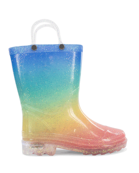 Kids Sparkle Metallic Lighted Rain Boot - Multi – Western Chief