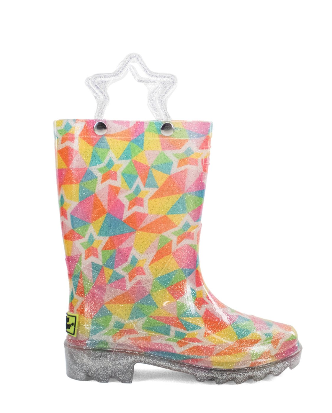 Kids Star Kaleidoscope Lighted Rain Boot - Multi - Western Chief