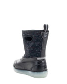 Kids Travali Lighted Faux Fur Neoprene Cold Weather Boot - Black - Western Chief
