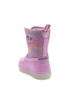 Kids Travali Lighted Faux Fur Neoprene Cold Weather Boot - Pink - Western Chief