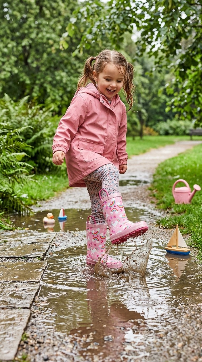 Kids Unicorn Fields Rain Boot - Pink - Western Chief