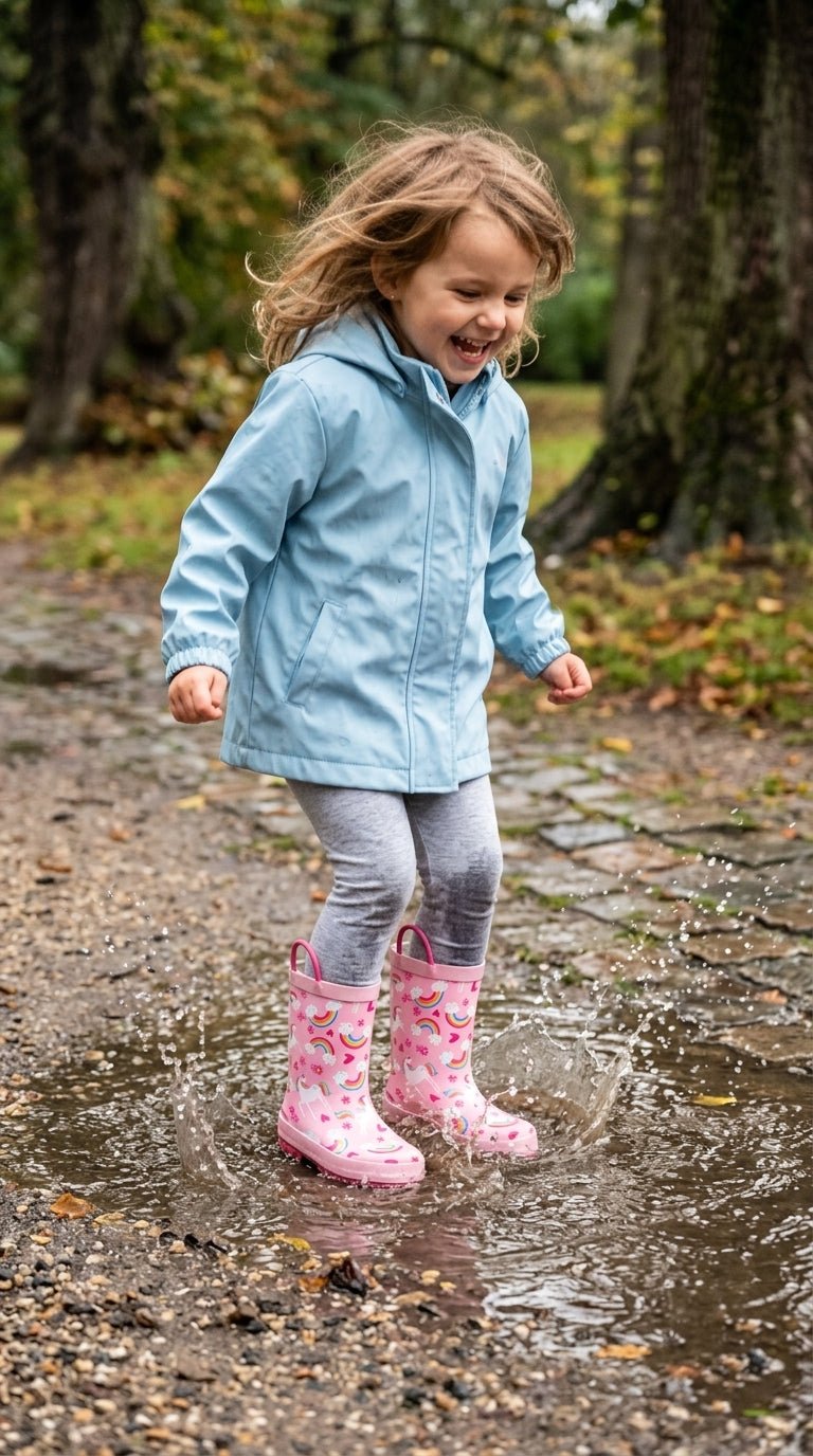 Kids Unicorn Fields Rain Boot - Pink - Western Chief
