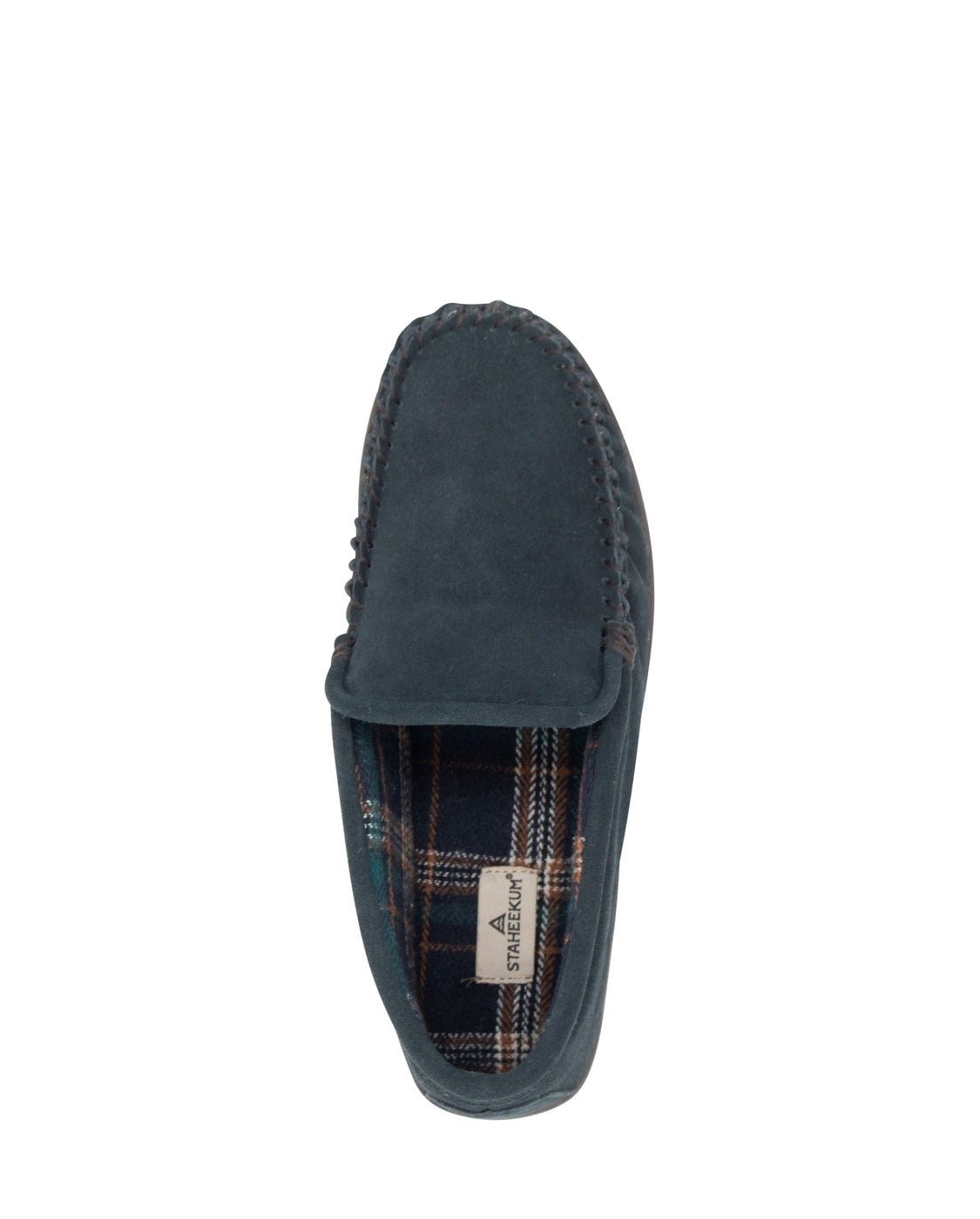 Men's Trapper Flannel Slipper - Navy - Western Chief