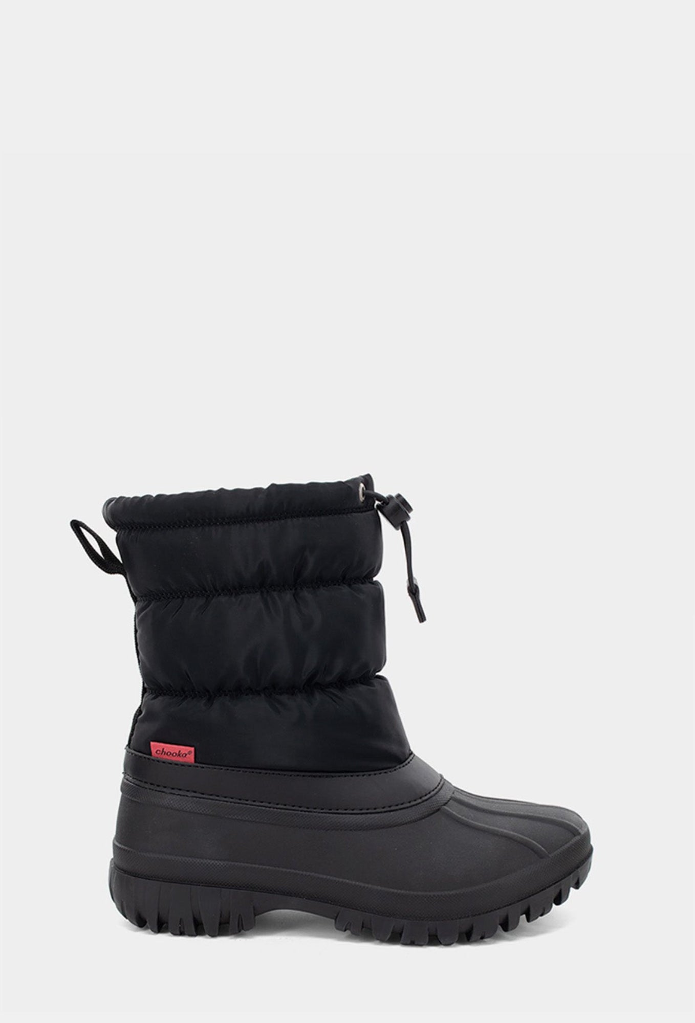 Nylon Puffer Mid Cold Weather Boot - Black - Western Chief