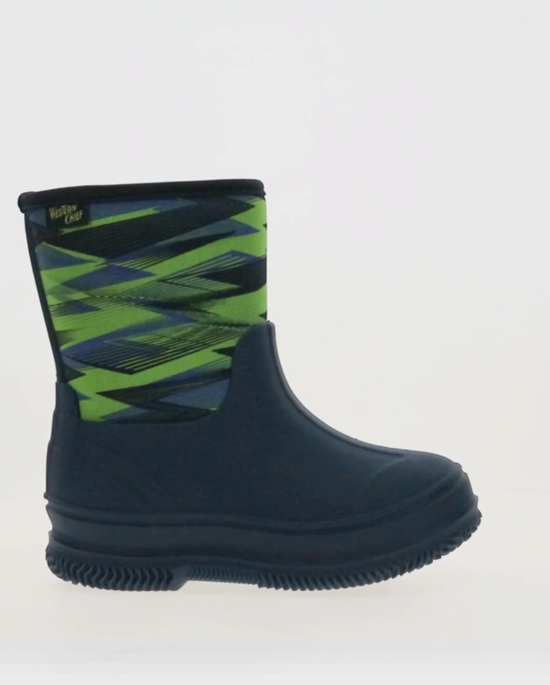 Kids free style neoprene navy - Rotating product video 