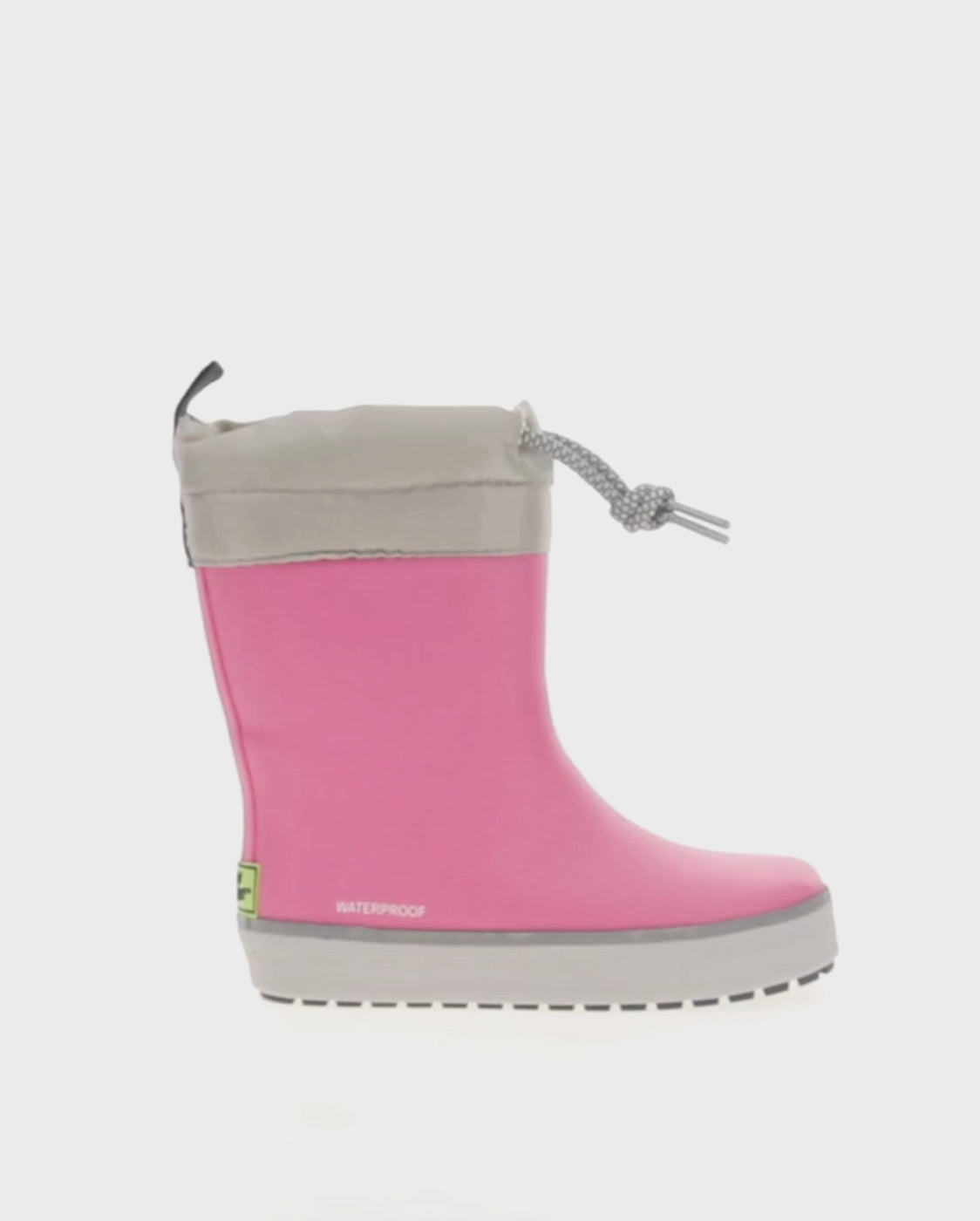 Kids element rain boot pink - Rotating product video