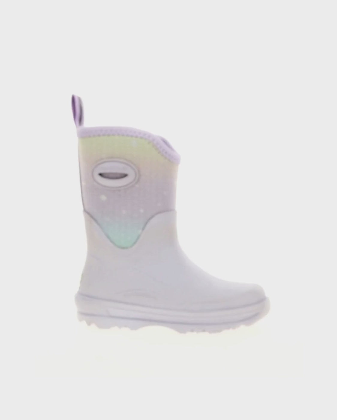 Kids traverse neoprene lilac - Rotating product video 