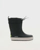 Kids element rain boot black - Rotating product video 