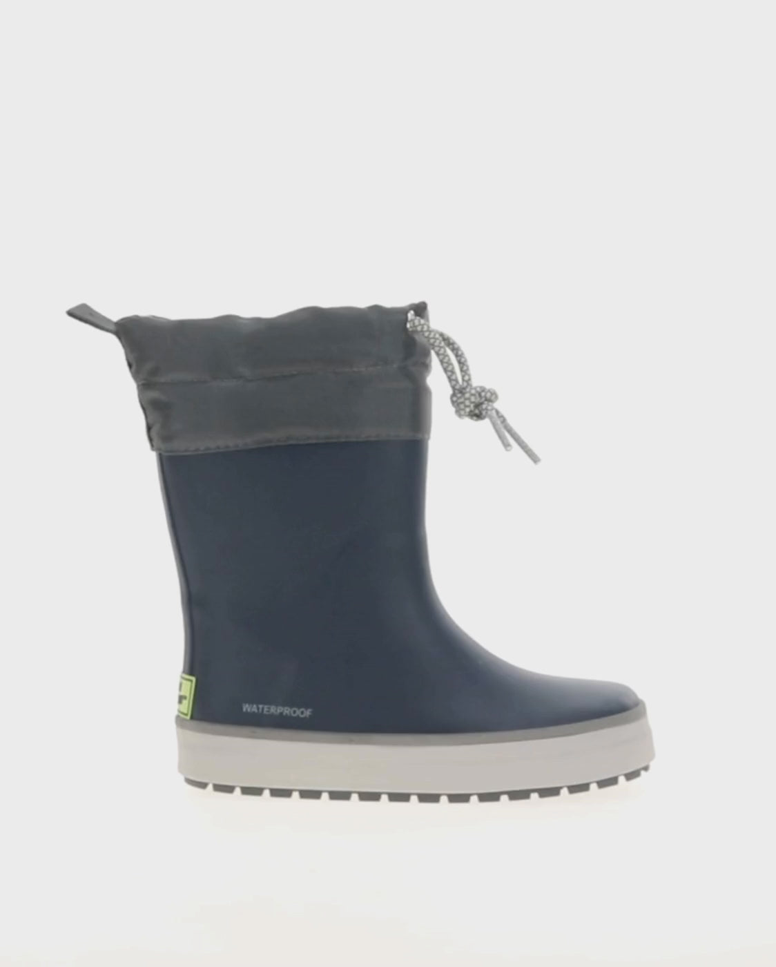 Kids element rain boot navy - Rotating product video