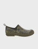 Women's botanical garden neoprene slip on green - Rotating product video 