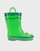 Kids fritz frog rain boot green - Rotating product video