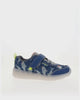 Kids lighted flash feet sneaker blue - Rotating product video 