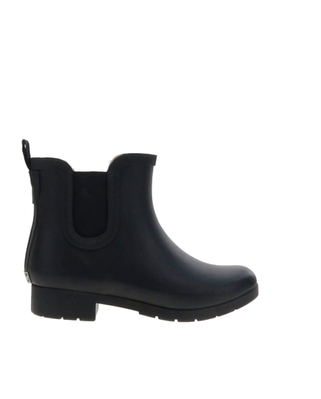 Women's Delridge faux fur Chelse boot Black - Rotating product video 