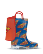Kids Superman Lighted Rain Boot - Blue - Western Chief