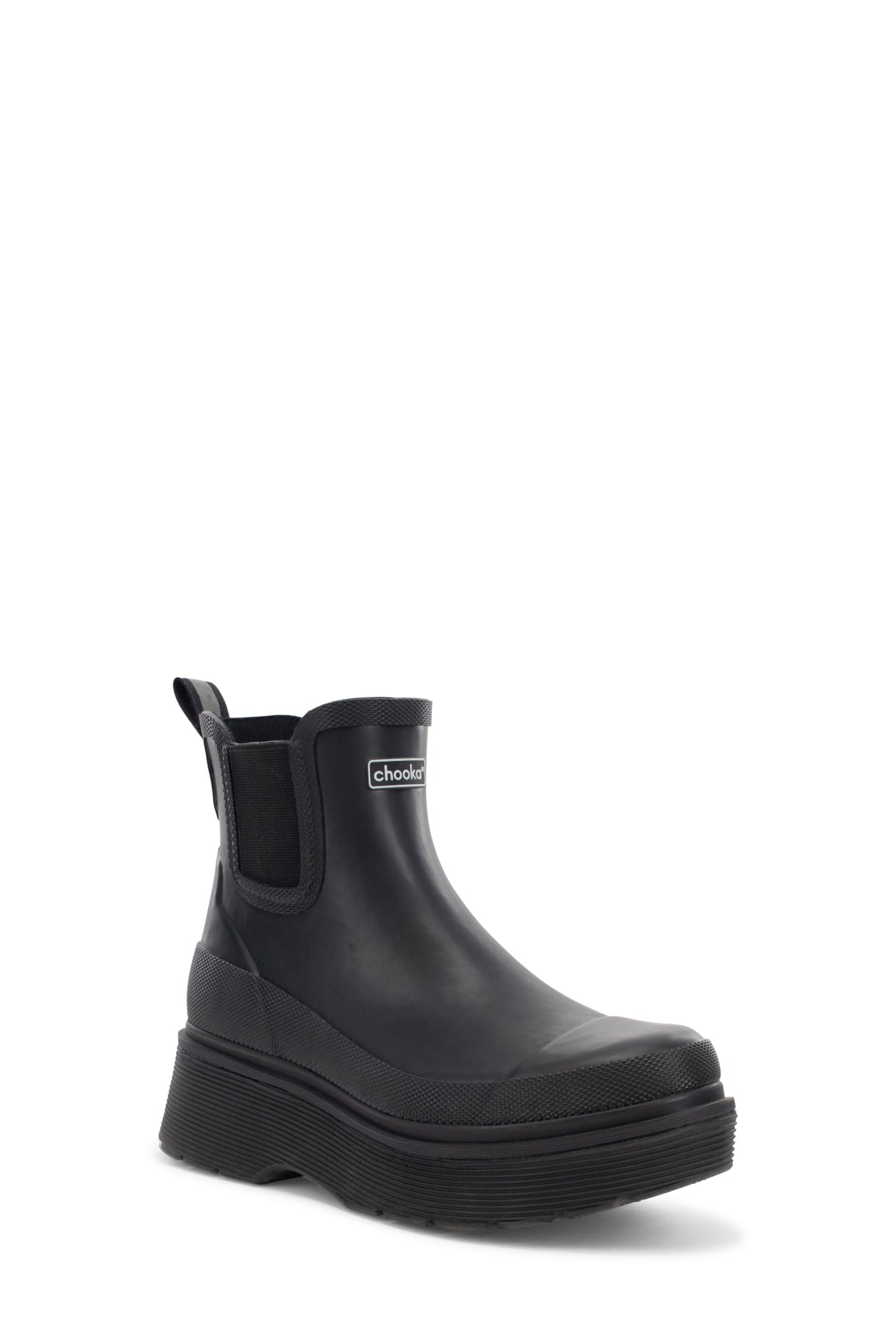 Upland Platform Chelsea Rain Boot - Black - Western Chief