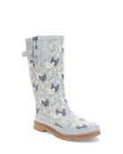 Women's Chicken Faux Fur Tall Rain Boot - Blue - Western Chief