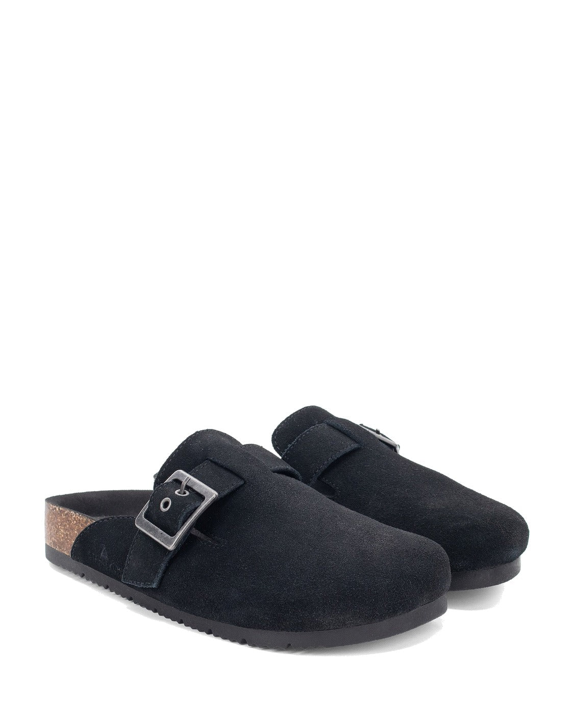 Women's Crescent Buckle Clog - Black - Western Chief