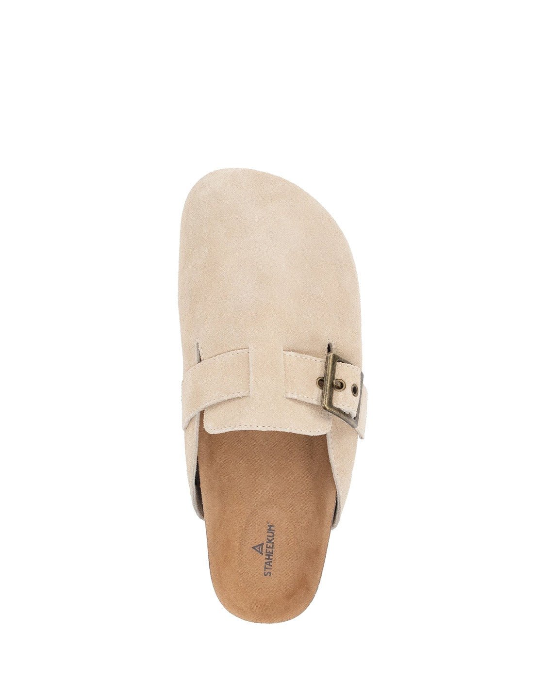 Women's Crescent Buckle Clog - Sand - Western Chief