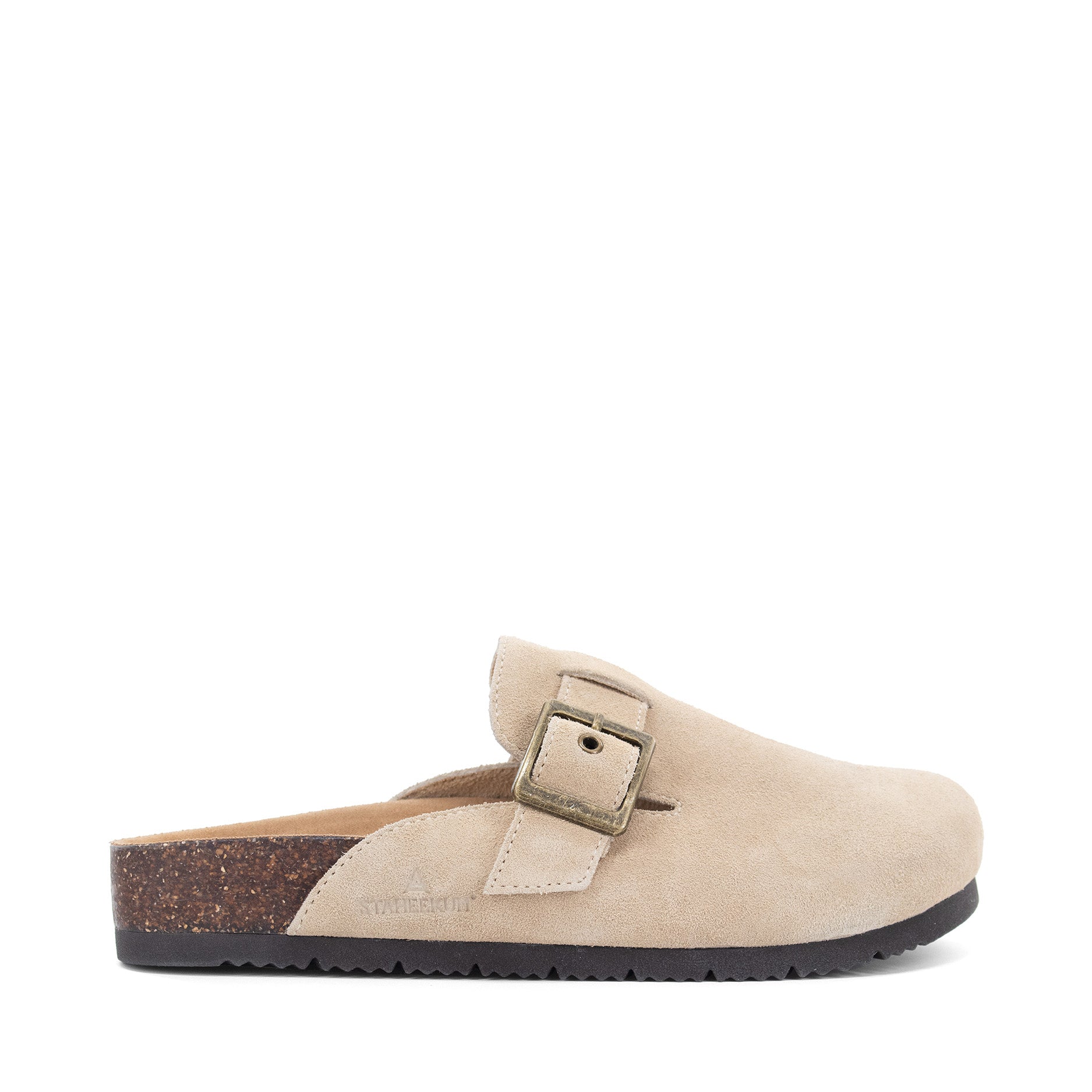 Women's Crescent Buckle Clog - Sand - Western Chief