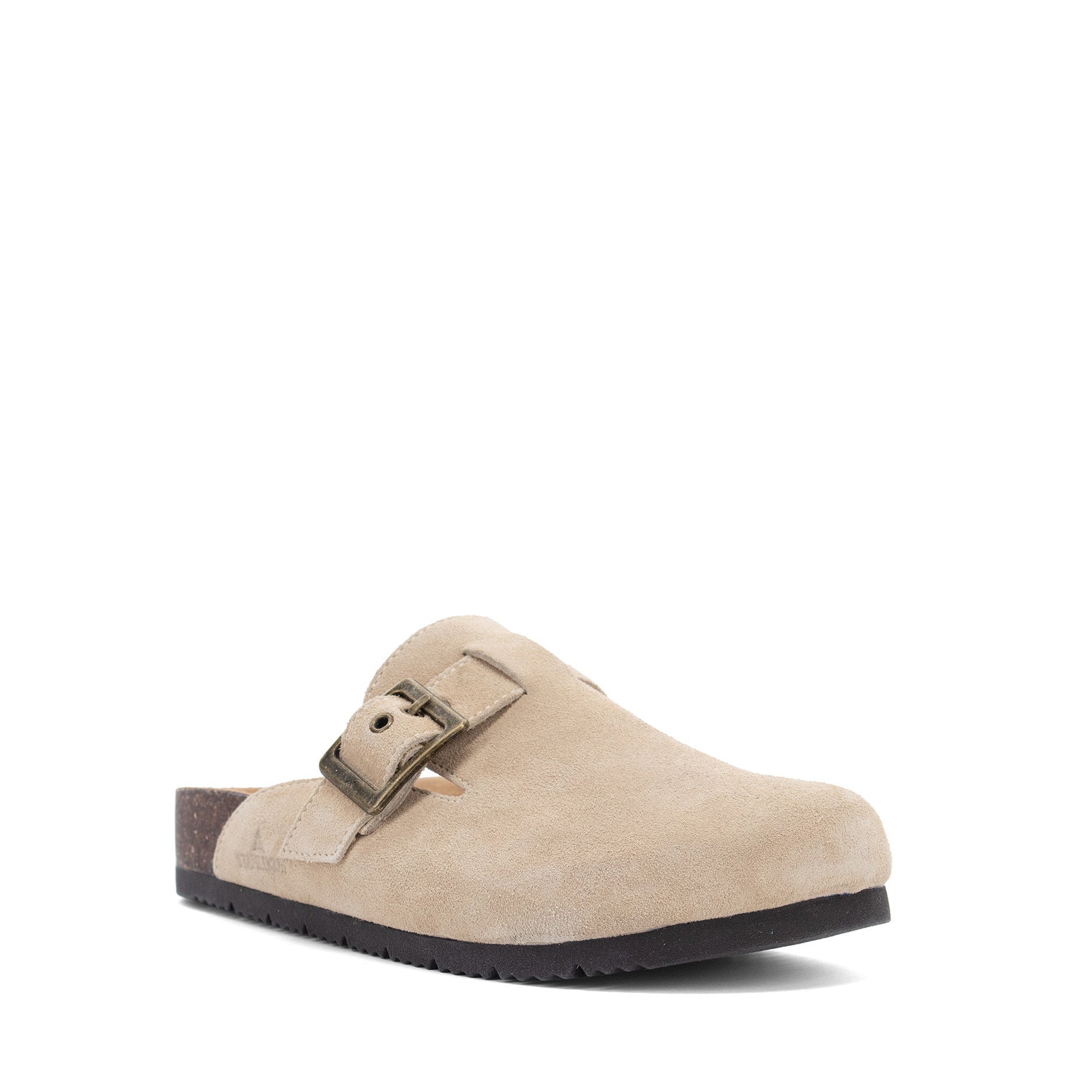 Women's Crescent Buckle Clog - Sand - Western Chief