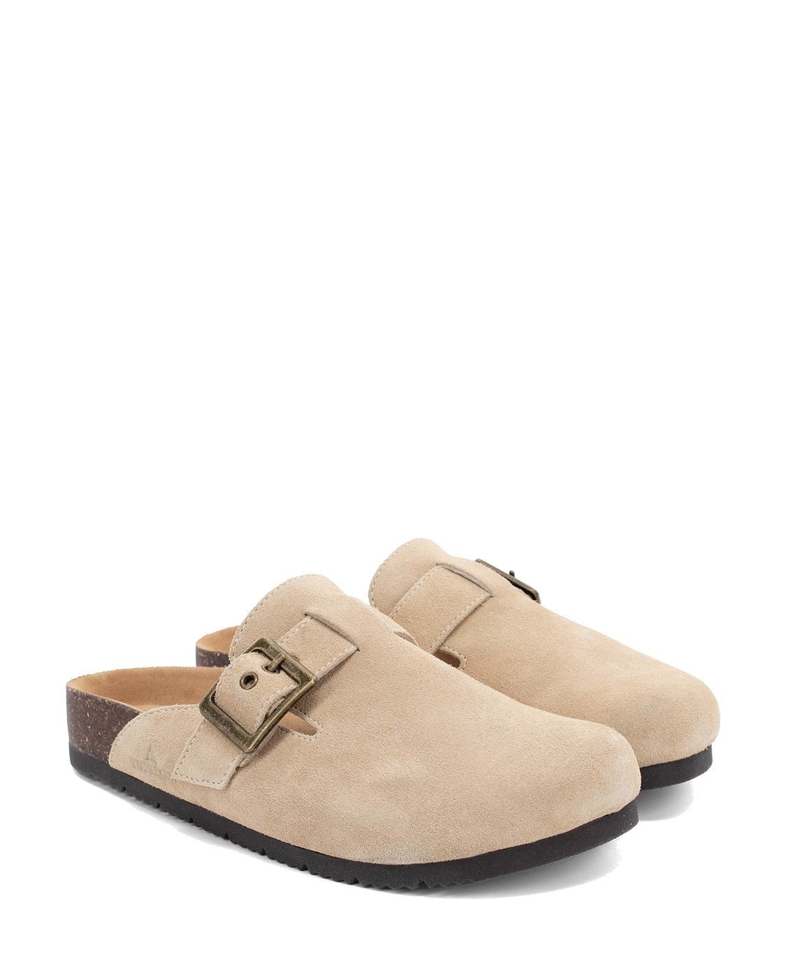 Women's Crescent Buckle Clog - Sand - Western Chief