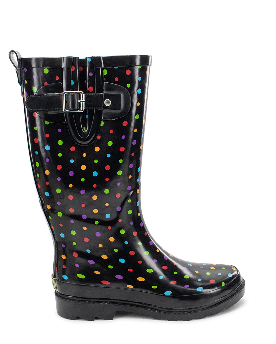 Ditsy Dot Tall Rain Boot