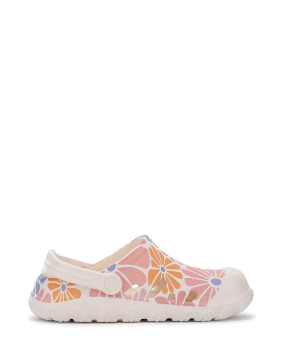 Western Chief Women's Clogs and Mules | Easies Petal Pop Clog - Cream