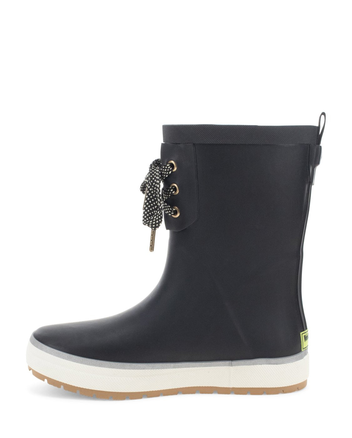 Women's Element Mid Lace Up Rain Boot - Black - Western Chief