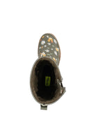 Women's Feathered Faux Fur Mid Rain Boot - Olive - Western Chief