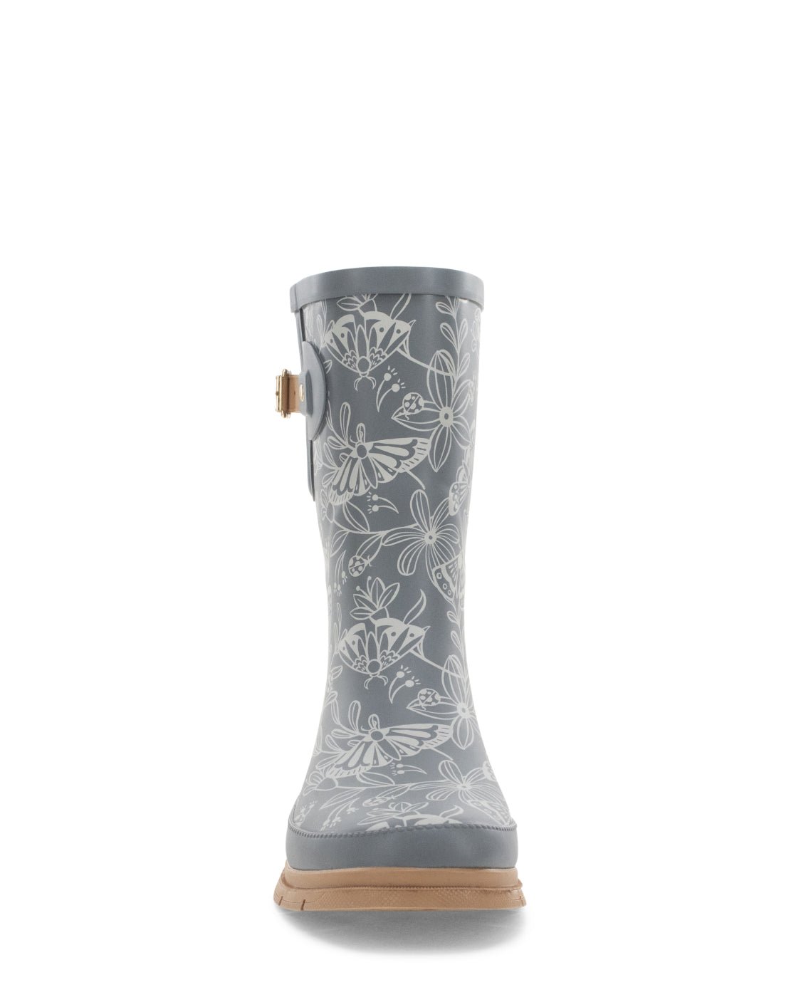 Women's Forest Floor Faux Fur Mid Rain Boot - Gray - Western Chief