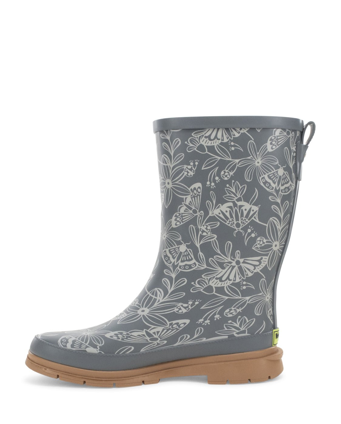 Women's Forest Floor Faux Fur Mid Rain Boot - Gray - Western Chief