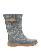 Women's Forest Floor Faux Fur Mid Rain Boot - Gray - Western Chief