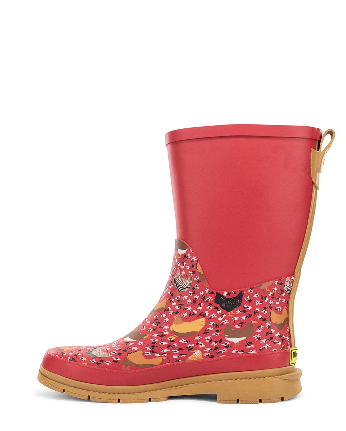 Women's Golden Gals Mid Rain Boot - Red - Western Chief