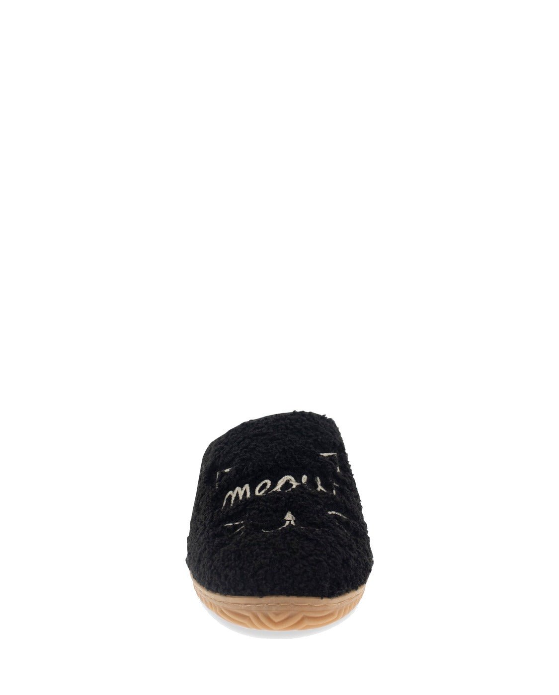 Women's Graphic Meowzzer Cat Slipper - Black - Western Chief