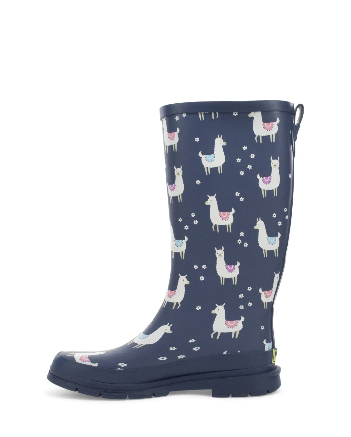 Women's Llama-Rama Tall Rain Boot - Navy - Western Chief