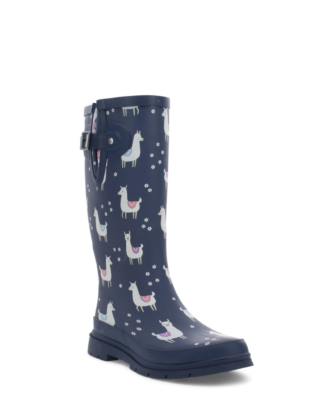 Women's Llama-Rama Tall Rain Boot - Navy - Western Chief