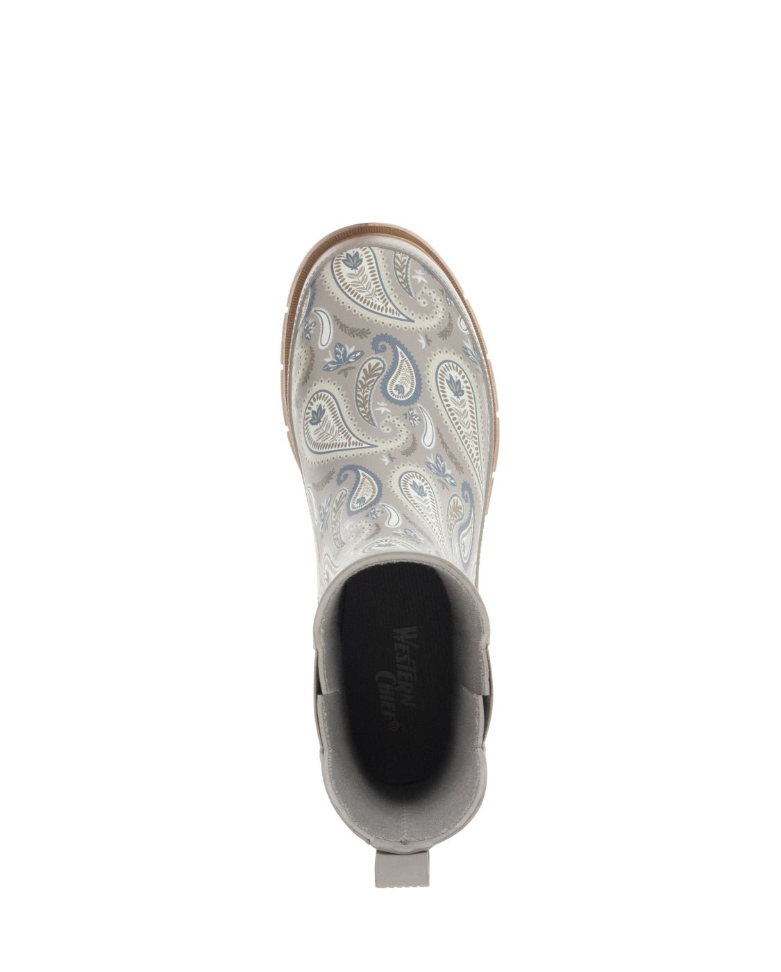 Women's Paisley Chelsea Rain Boot - Gray - Western Chief