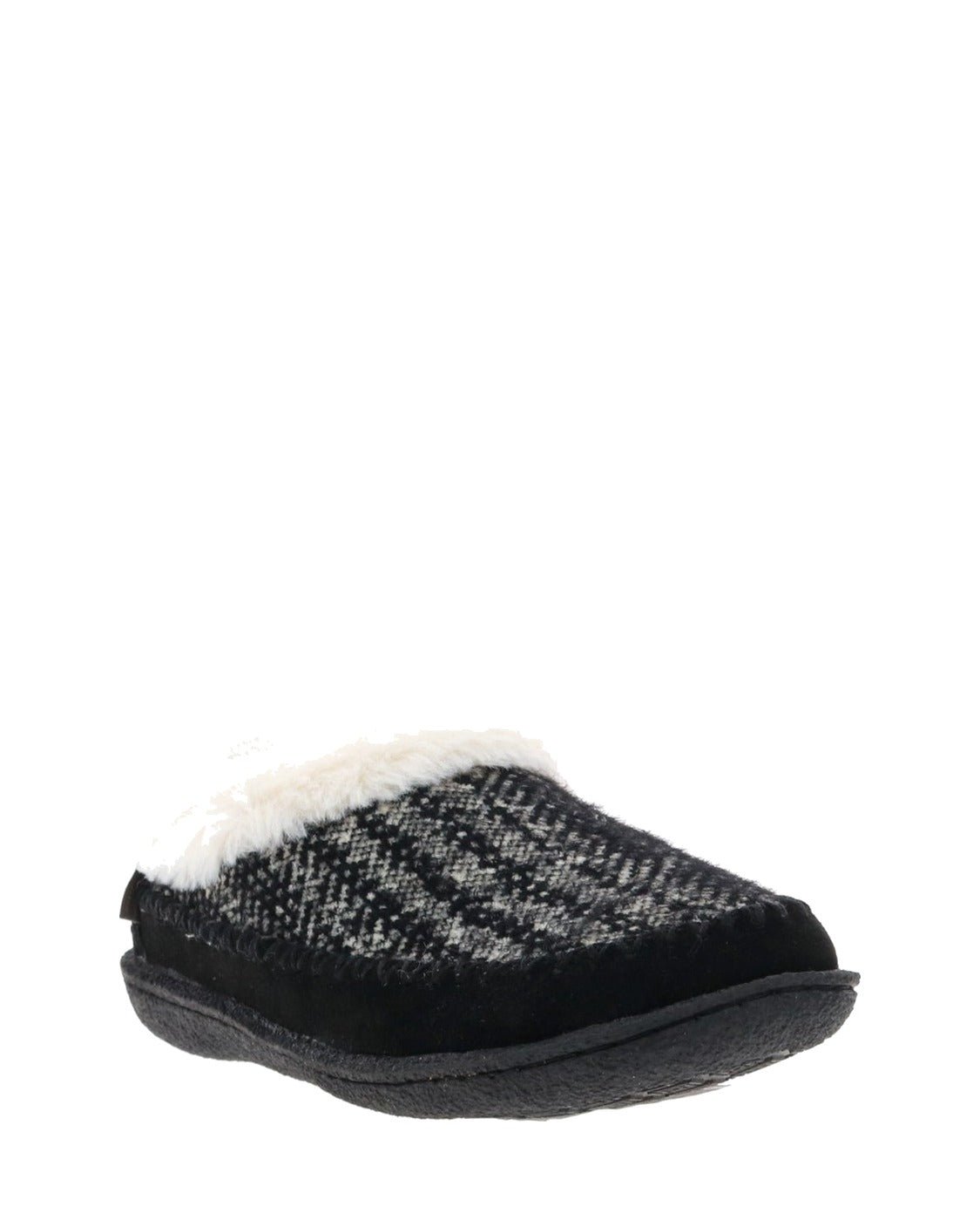 Women's Serene Brushed Knit Slipper - Black - Western Chief