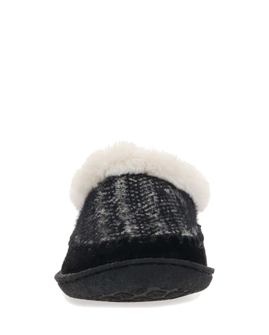 Women's Serene Brushed Knit Slipper - Black - Western Chief