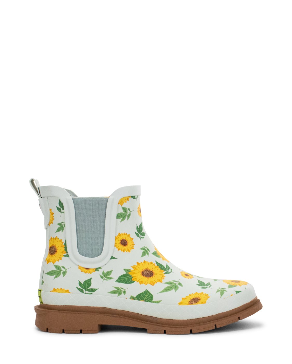 Women's Sunflower Check Chelsea Rain Boot - Blue - Western Chief