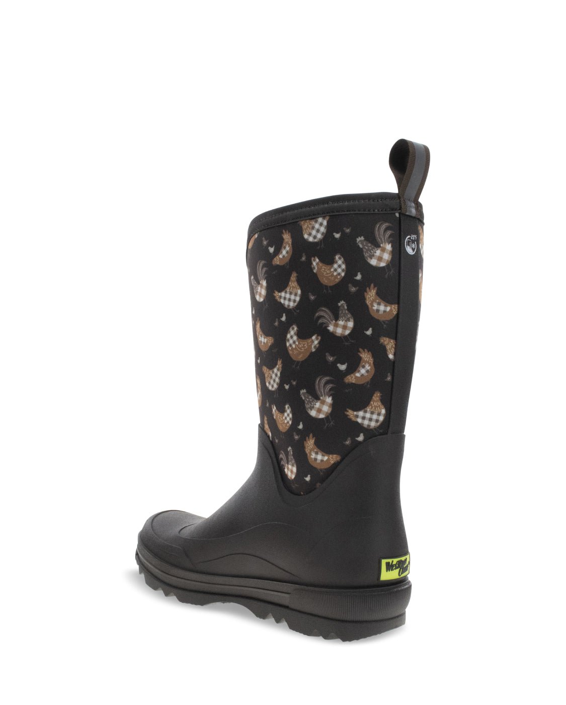 Women's Traverse Buffalo Chicken Faux Fur Neoprene Cold Weather Boot - Brown - Western Chief