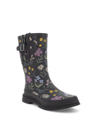 Women's Wildflower Mid Rain Boot - Black - Western Chief