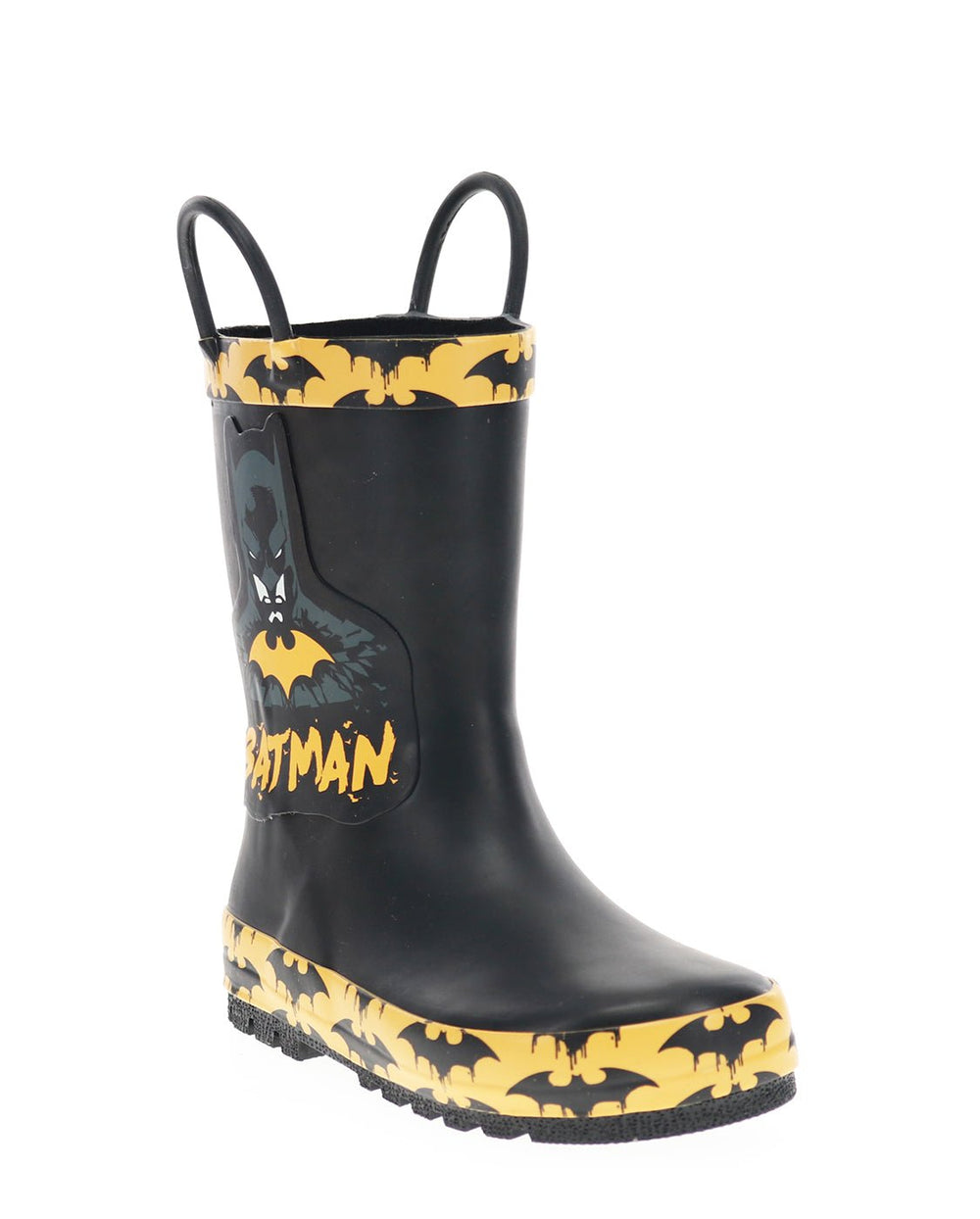 Kids Batman Grunge Rain Boot - Black - Western Chief