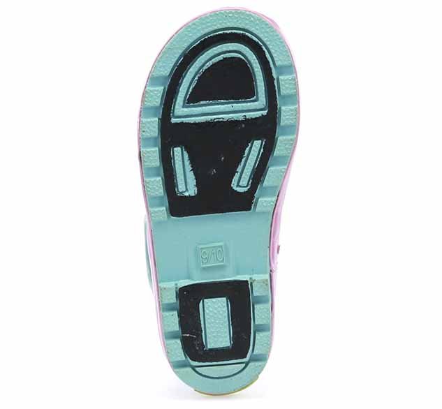 Kids Lucky Unicorn Rain Boot - Turquoise - Western Chief