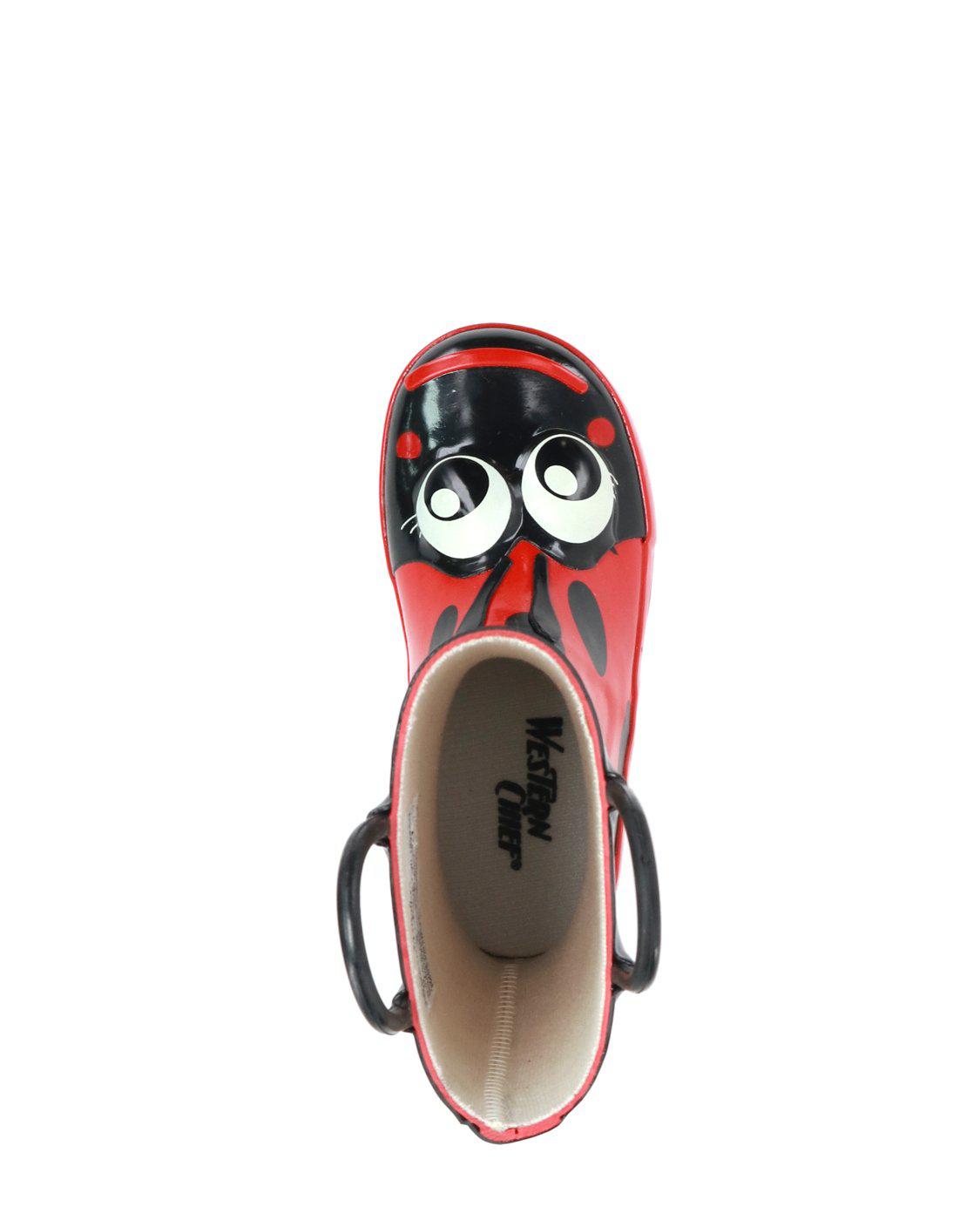 Western Chief Kids Rain Boots Kids Ladybug Rain Boots Red