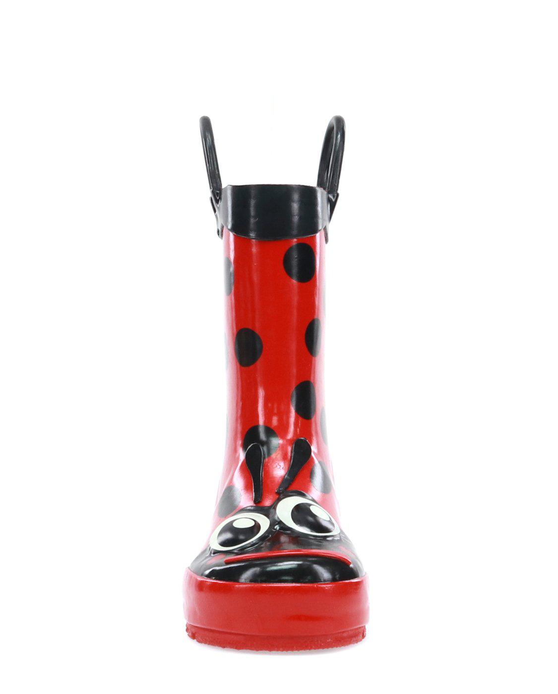 Women's ladybug hotsell rain boots