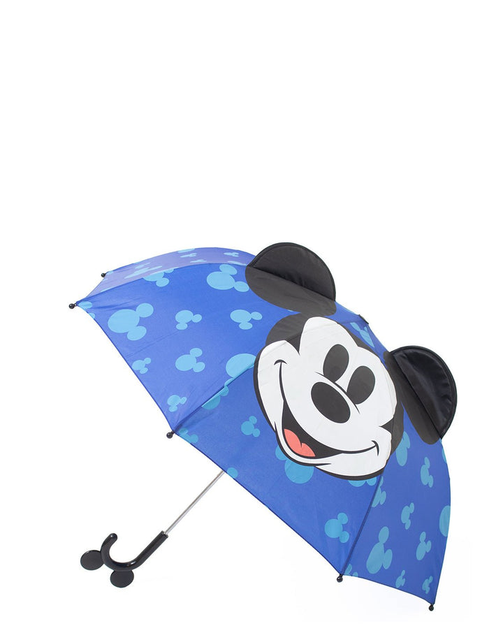 Kids Mickey Mouse Musketeer Umbrella - Blue - Western Chief