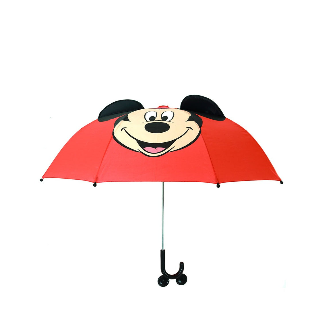 Kids Mickey Mouse Umbrella - Red